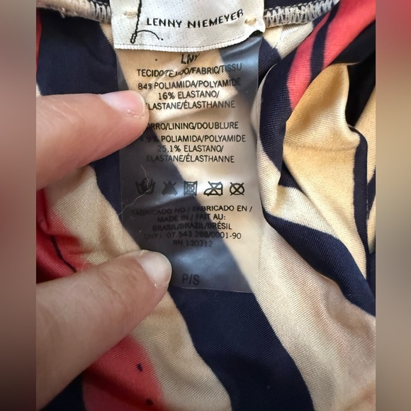 Lenny Niemeyer Striped Bikini Set Size Small (Top & Bottom) Excellent Condition - Picture 4 of 5